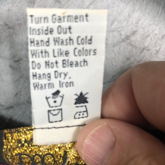 Bob Mackie Top Womens L Colorful Art To Wear Slinky Travel Knit Mod Groovy - Picture 7 of 16